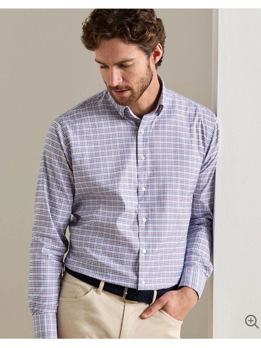 TAKING OFFERS! Peter Millar Men's Multi-Plaid Button-Down, XL